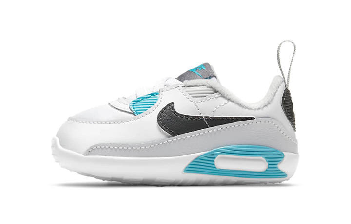 Nike Nike Air Max 90 Cot Low top Toddler Shoes White Blue Red Infant And Toddler