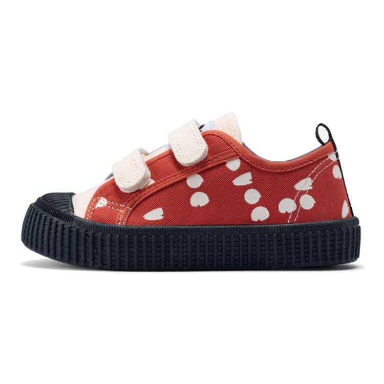 Happy Nocnoc Slip Resistant Abrasion Resistant Low top Kids Canvas Shoes Black Red Multicolor Kids'