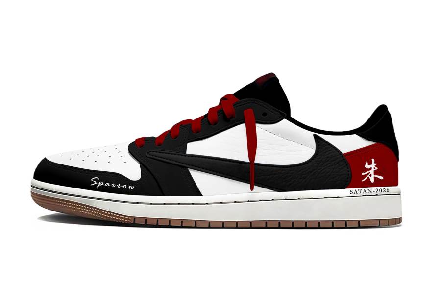 Jordan Travis Scott x Jordan Air Jordan 1 Travis Scott X Rosefinch Cushioning Abrasion Resistant Cushioning, Wear Resistant