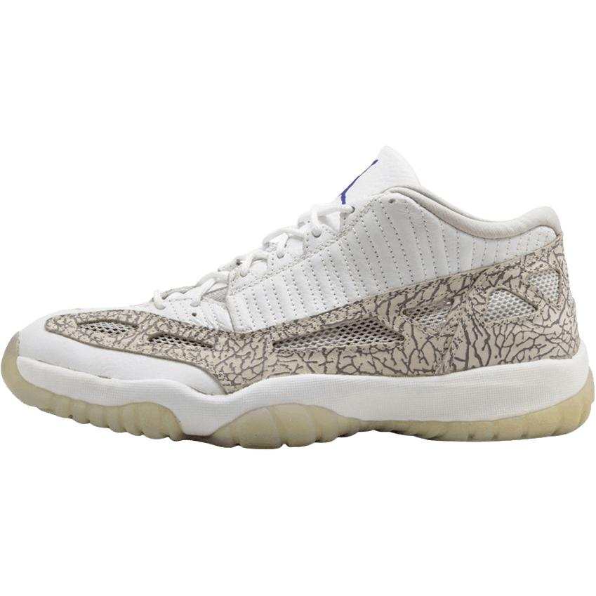 Jordan Jordan Air Jordan 11 Retro Low top Children's Basketball Shoes White Teenagers