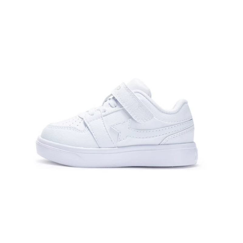 XTEP Slip Resistant Low top Toddler Shoes New White Infant And Toddler