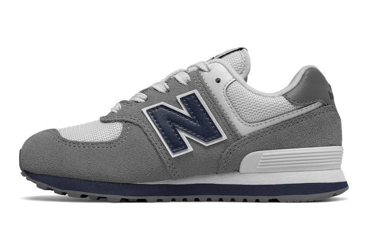 New Balance New Balance NB 574 Core Plus Kids Lifestyle Shoes Gray Teenagers