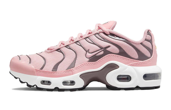 Nike Nike Air Max Plus Cushioning Abrasion Resistant Rebound Breathable Low top Running Shoes Pink Unisex
