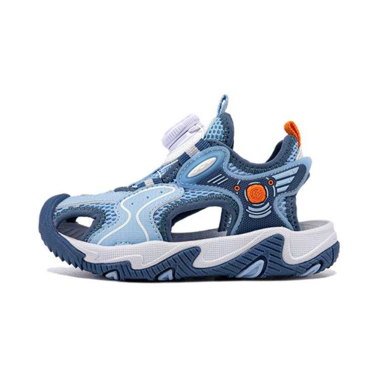 361°KIDS Pre school 361°KIDS Synthetic Leather Abrasion Resistant Breathable Children's Sandals Blue White