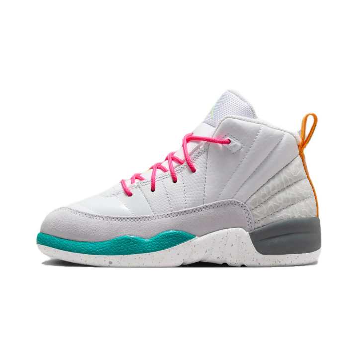 Jordan Jordan Air Jordan 12 Retro Slip Resistant Cushioning Slip Resistant Cushioning Mid top Children's Basketball Shoes