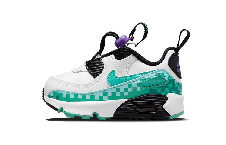 Nike Nike Air Max 90 Low top Toddler Shoes White Green Infant And Toddler