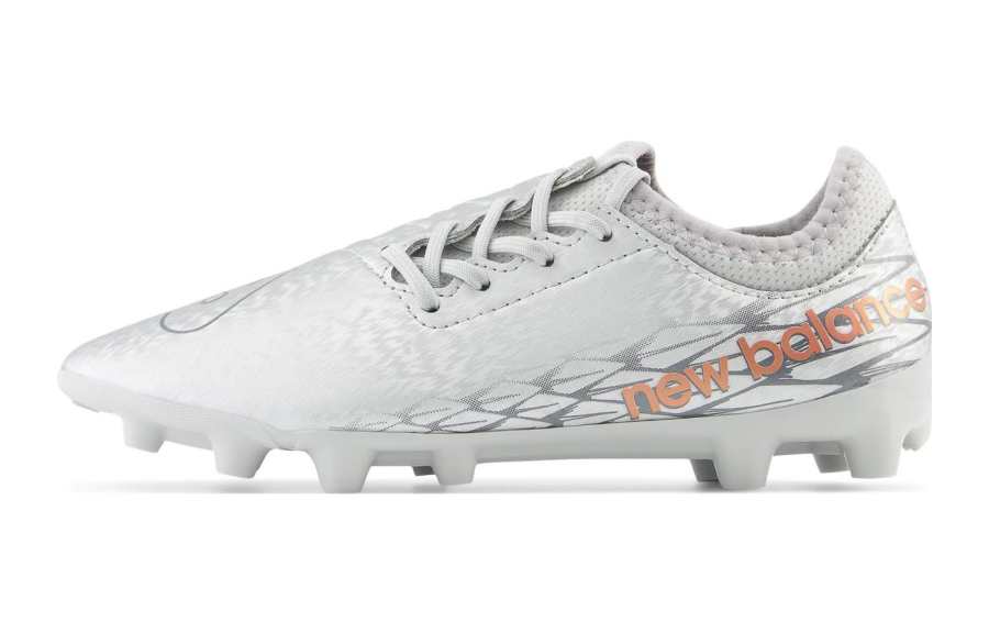 New Balance New Balance Furon V7 Dispatch HG JNR GG7 Low top Kids' Soccer Shoes Silver Kids'