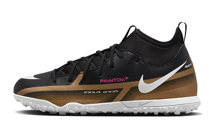 Nike Nike Phantom GT 2 Club Dynamic Fit TF Grassland Cushioning Slip Resistant Abrasion Resistant Mid top Soccer Shoes