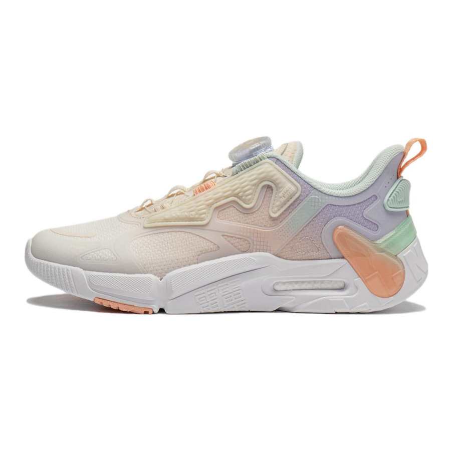 Li-Ning YOUNG Li Ning YOUNG Sports Life Collection Low top Kids Lifestyle Shoes Protein Gray Kids'