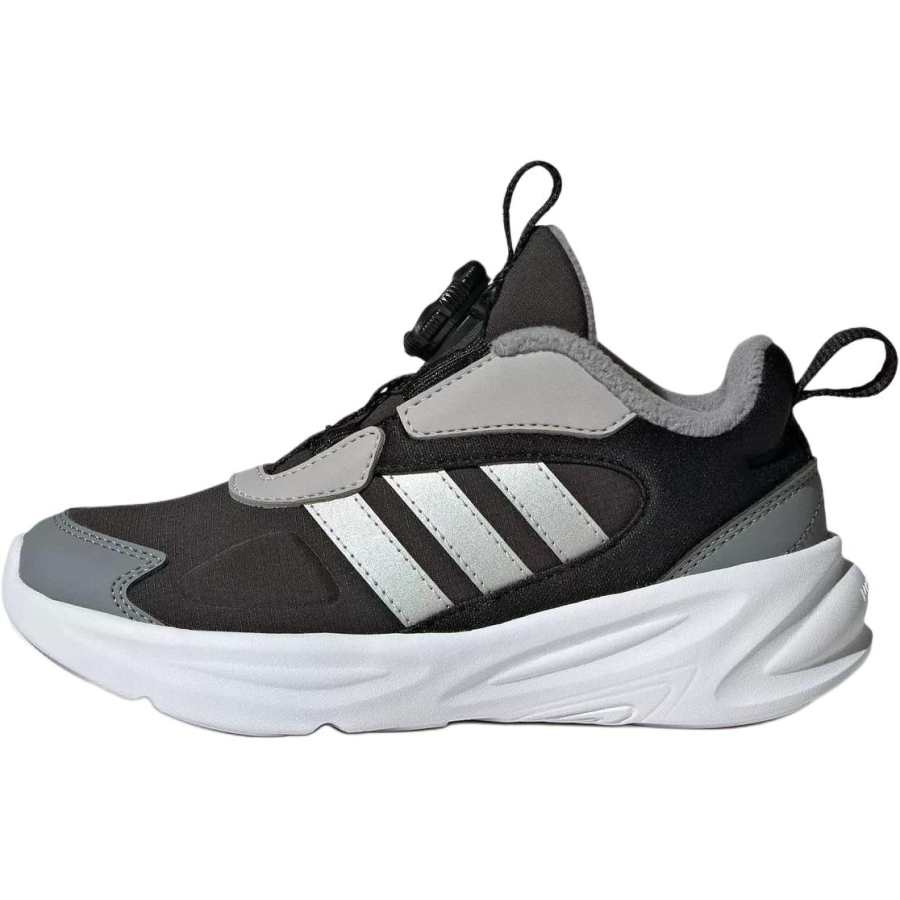 Adidas Adidas Ozelle Low top Casual Shoes Black Gray Kids'