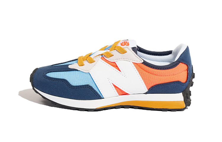 New Balance New Balance NB 327 Bungee Lace Low top Running Shoes Red Blue White Children Aged 3 7 Years Old