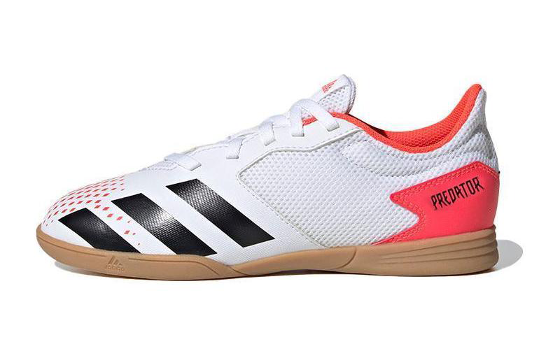 Adidas Adidas PREDATOR 20.4 Indoor Sala Boots J In Breathable Low top Kids' Soccer Shoes White Black Orange Kids'