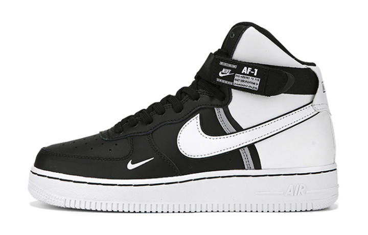 Nike Nike Air Force 1 High Lv8 2 'Black White' GS