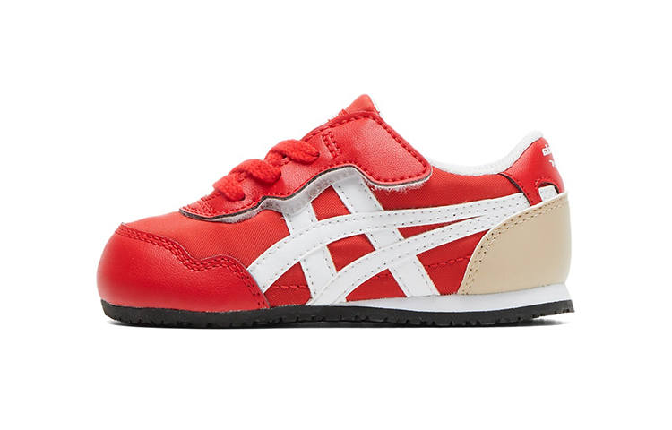 Onitsuka Tiger Serrano Lightweight Slip Resistant, Abrasion Resistant, Lightweight Low top Toddler Shoes