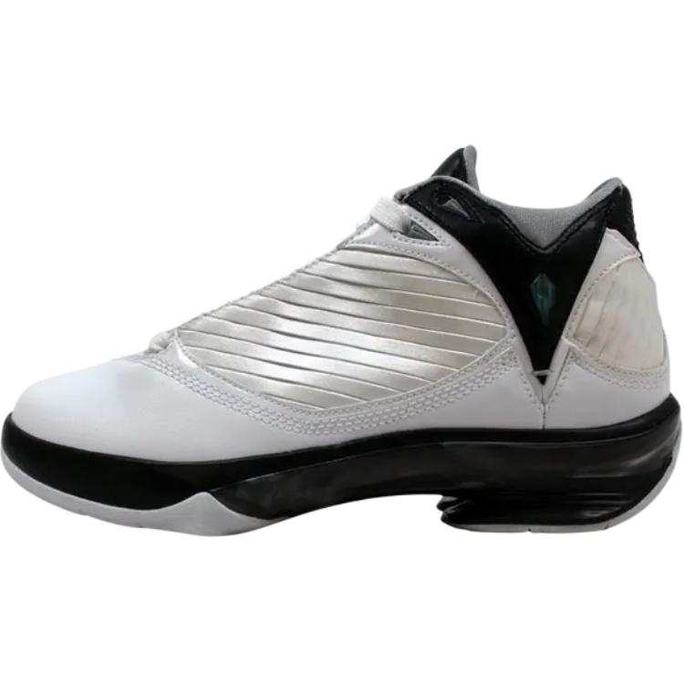 Jordan Jordan Air Jordan 2009 Leather High top Children's Basketball Shoes White Teenagers