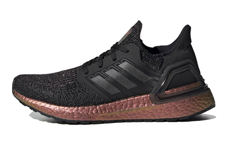 Adidas Adidas ULT J Fabric Slip Resistant Slip Resistant Low top Kids' Running Shoes Black Copper