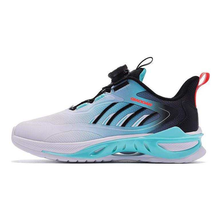 QIAODAN Gathering Winds X Comfortable Low top Running Shoes Blue Black Unisex