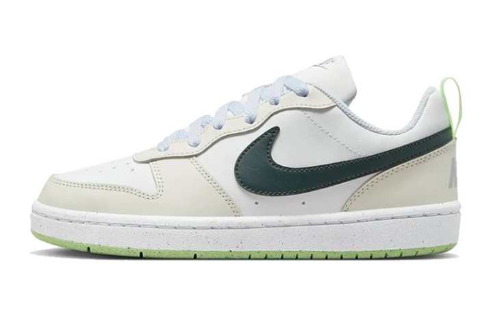 Nike Nike Court Borough Leather Low top Skateboard Shoes White Unisex