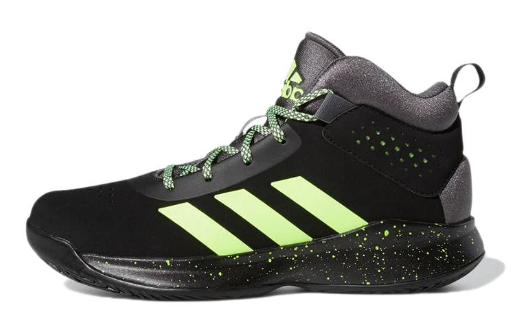 Adidas Adidas Cross Em Up 5 Abrasion Resistant Mid top Children's Basketball Shoes Kids'