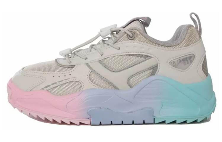 Li-Ning YOUNG Li Ning YOUNG Pentium Collection Synthetic Leather, Textile Slip Resistant Cushioning Breathable Low top Running Shoes