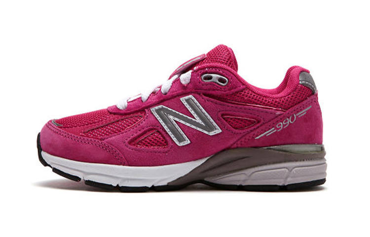 New Balance New Balance NB 990 V4 Low top Kids Lifestyle Shoes Pink Children Aged 3 7 Years Old