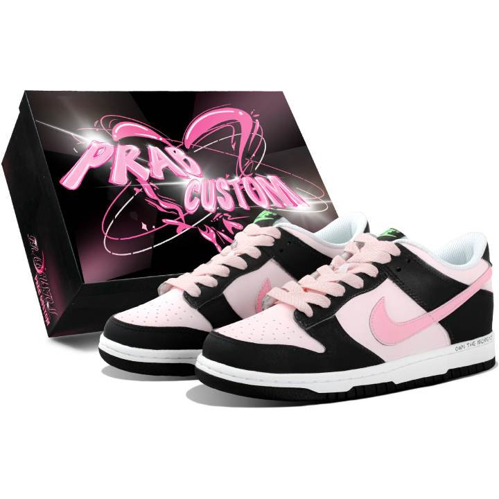 Nike Nike Dunk Leather Slip Resistant Abrasion Resistant Slip Resistant Abrasion Resistant Low top Kids' Skateboarding Shoes