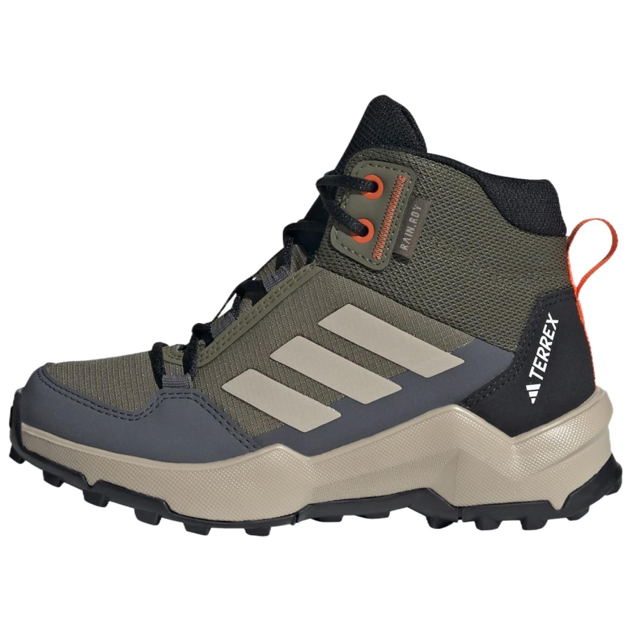 Adidas Adidas Terre Slip Resistant Abrasion Resistant Mid top Kids' Outdoor Shoes Green Kids'