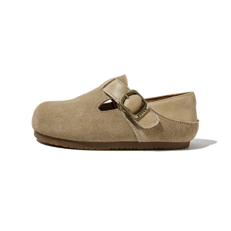 BELLE Slip Resistant Anti Kick Abrasion Resistant Breathable Kids' Leather Shoes Kids'