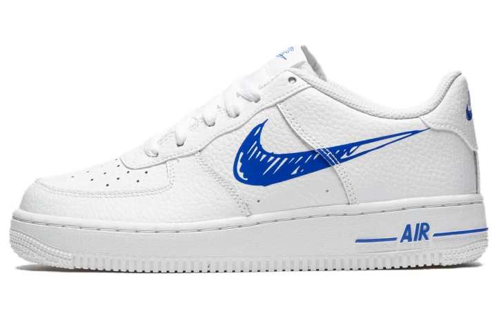 Nike Nike Air Force 1 Low Sketch White Royal GS