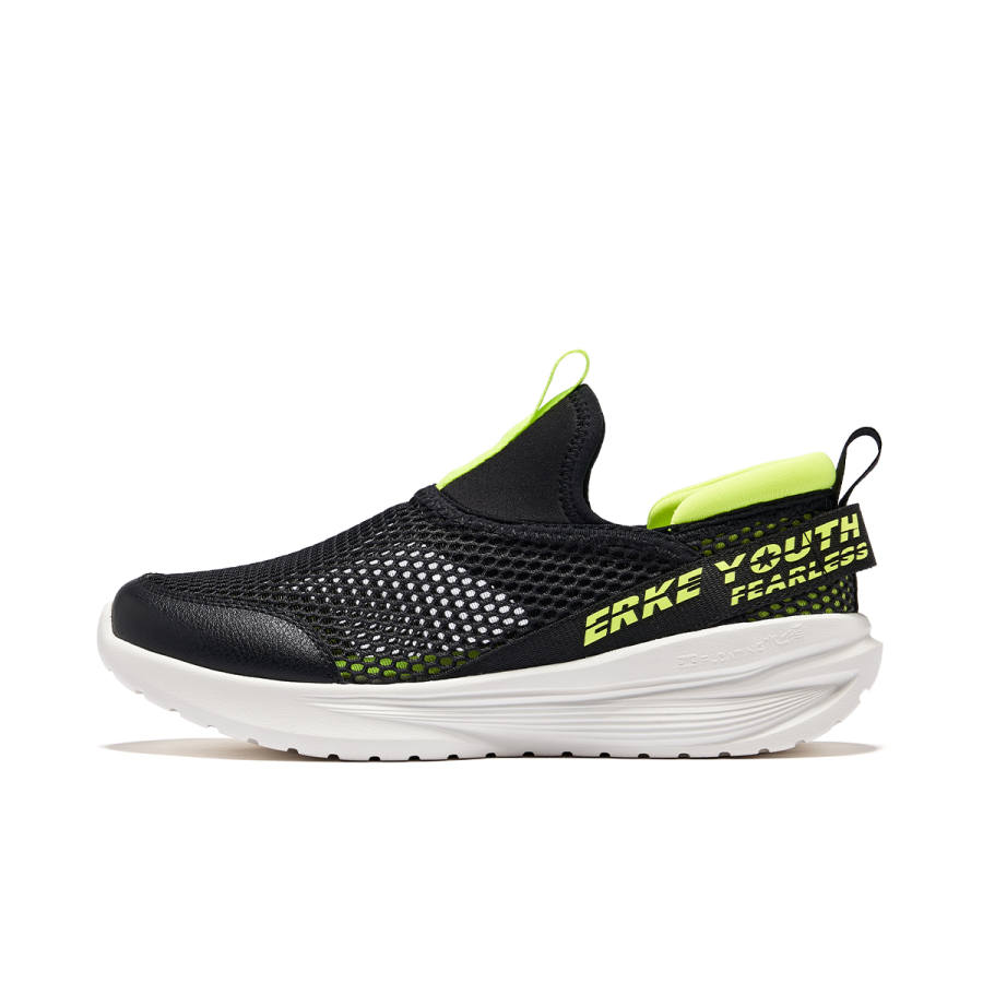 ERKE KIDS Summer Synthetic Leather, Textile Slip Resistant, Abrasion Resistant, Breathable, And Quick Dry