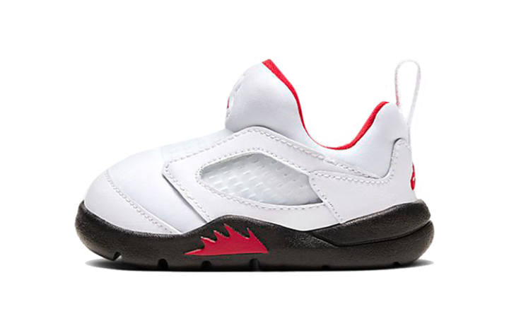Jordan Jordan 5 Retro Little Flex White Black University Red TD