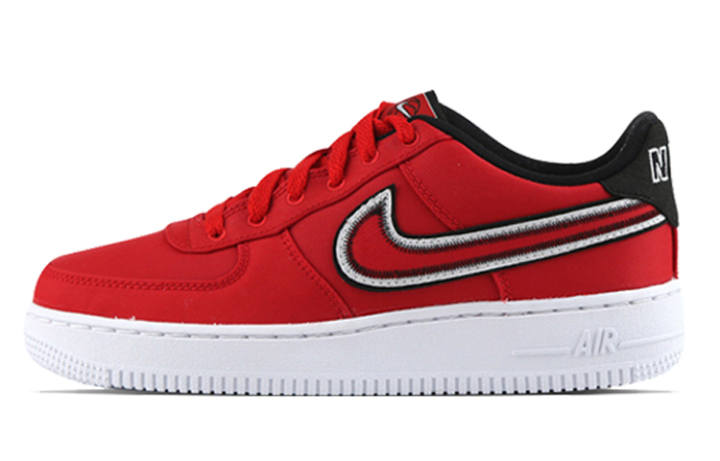 Nike Nike Air Force 1 Low LV8 University Red White GS