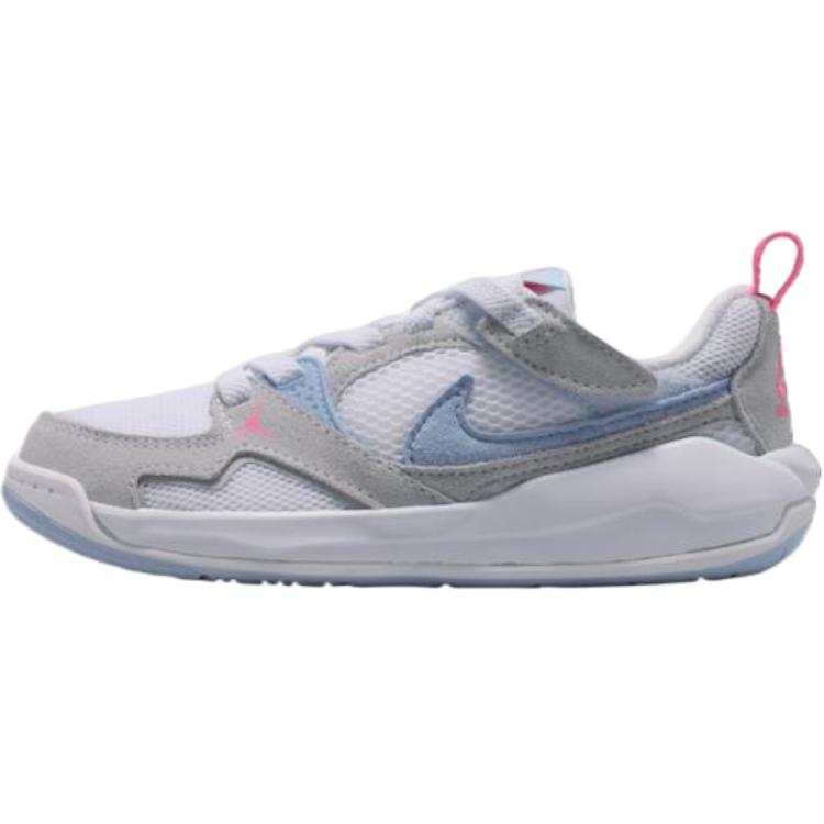 Jordan Jordan CMFT Era Kids Lifestyle Shoes White Cobalt Blue Soccer Gray Afterglow Pink Children Aged 3 7 Years Old