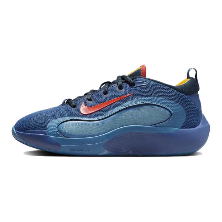Nike Nike ISOFLY Low top Children's Basketball Shoes Blue Kids'