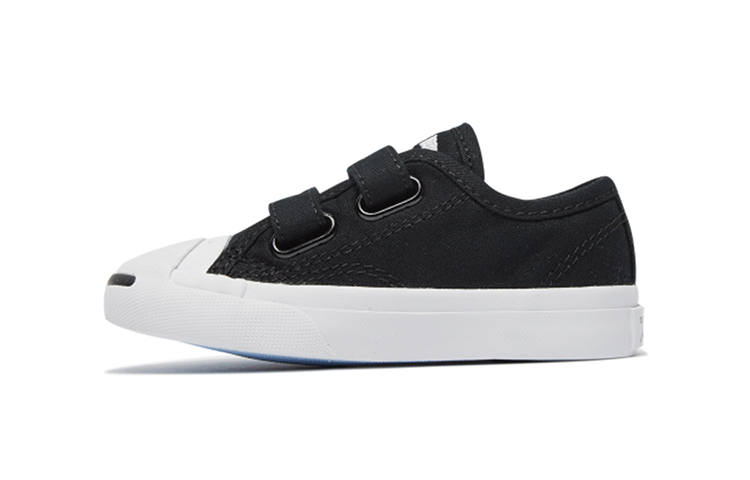 Converse Jack Purcell 2V Cushioning Low top Toddler Shoes Black Infant And Toddler