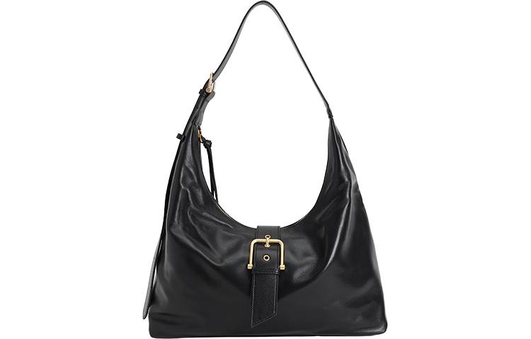 URBAN REVIVO Sheepskin Crossbody Bags Regular Women's Black