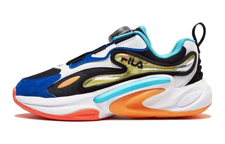 FILA KIDS Sports Cushioning Moisture Wicking Low top Kids' Running Shoes Legend Blue Teenagers