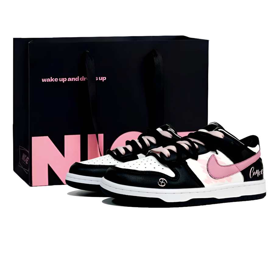 Nike Nike Dunk Cancer Leather Abrasion Resistant Slip Resistant Lightweight Cushioning