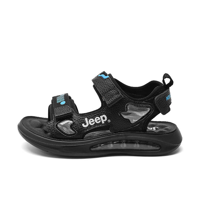 Jeep Children's Sandals Black/Blue Kids'