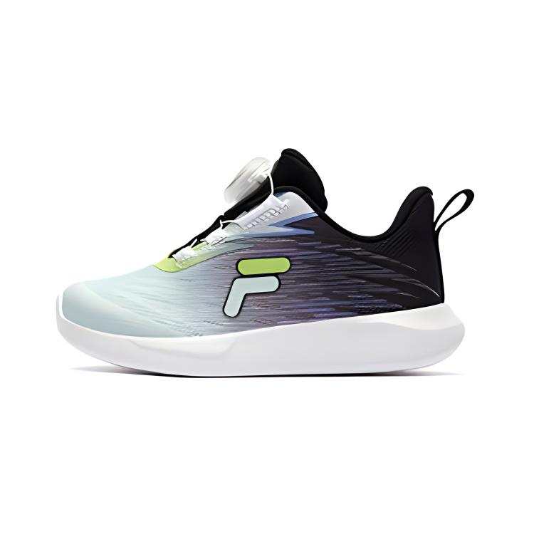FILA KIDS Boa Soft And Comfortable Slip Resistant Abrasion Resistant Low top Kids' Training Shoes Black
