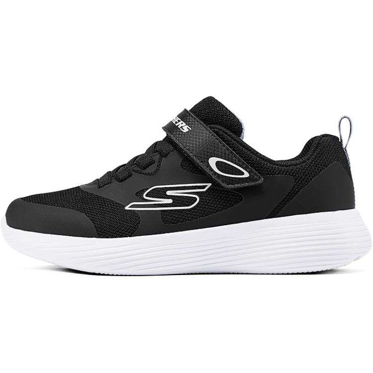 Skechers Kids Abrasion Resistant Breathable Low top Kids Lifestyle Shoes Black Kids'