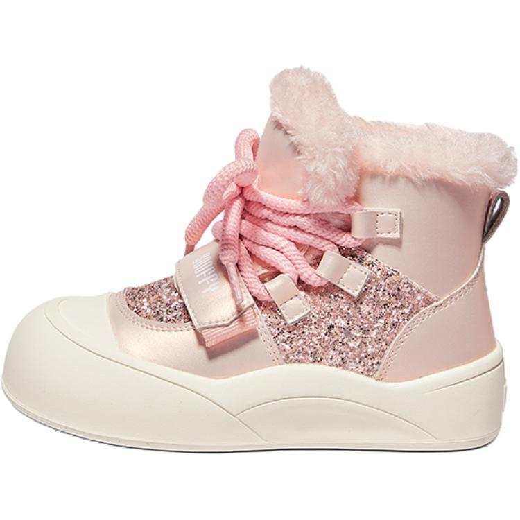 Snoffy Thickened And Fleece Lined Princess Thermal Balance Kids' Boots Kids'