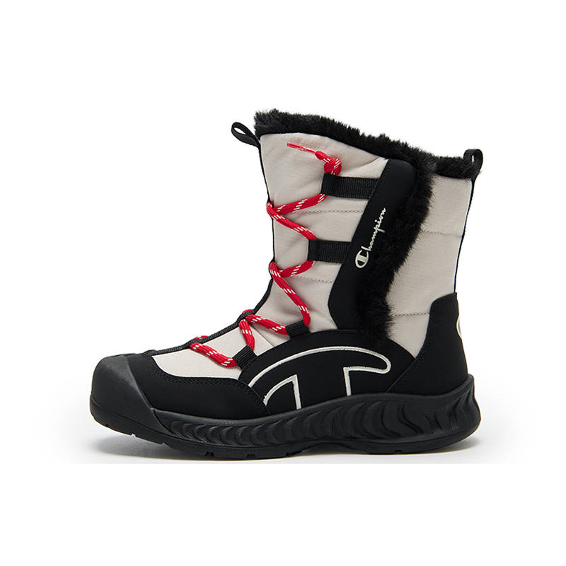 Champion Kids Outdoor Urban Techwear Boots FW25 Champion Fashion Hook and Loop Fleece Lined Lining