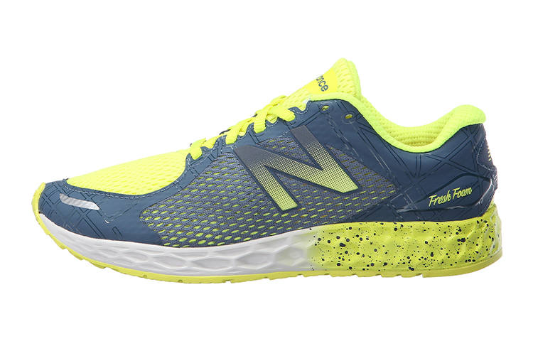 New Balance New Balance NB Fresh Foam Zante V2 'City Grunge' Support Low top Kids' Running Shoes Blue Yellow Kids'