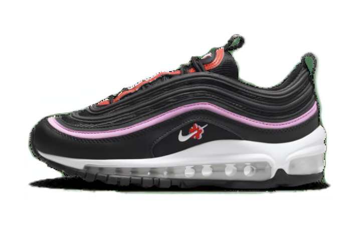Nike Nike Air Max 97 Low top Running Shoes Black Purple