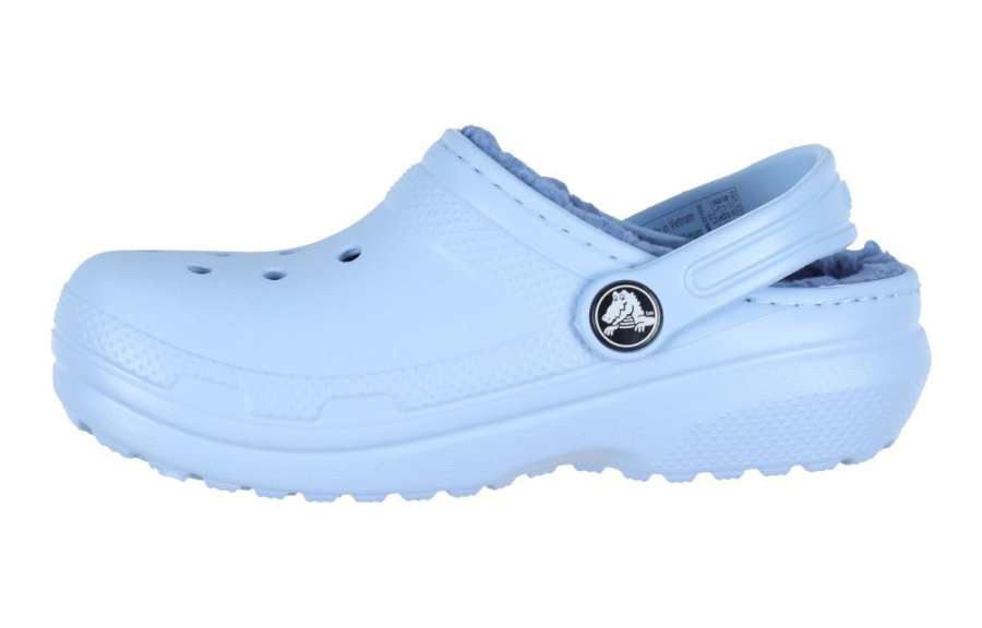 Crocs Crocs Classic Lined Kids Clogs Kids' Sapphire Stone Blue