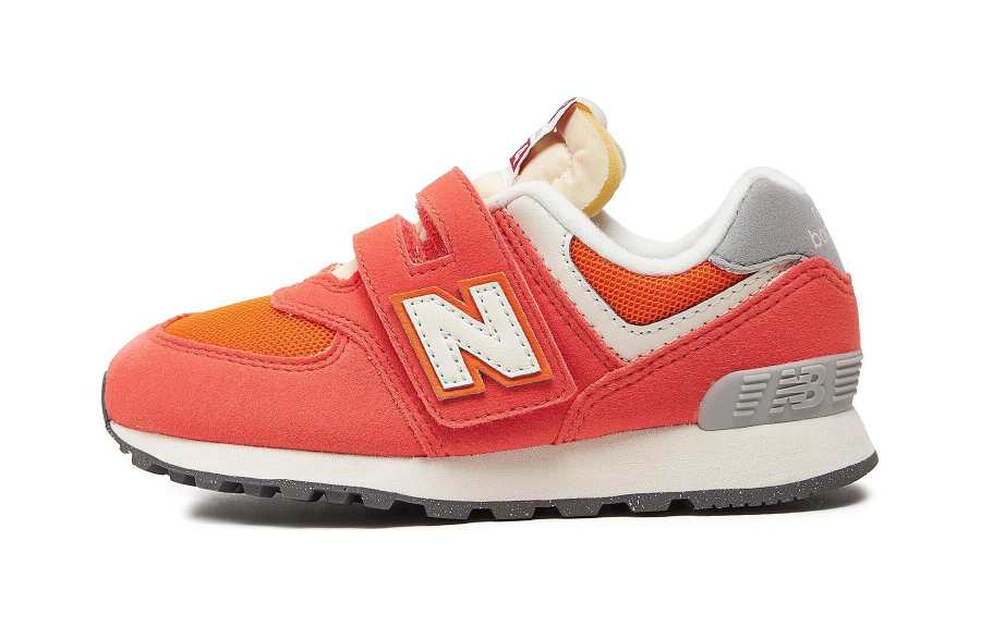 New Balance New Balance NB 574 Low top Kids' Running Shoes Red White Children Aged 3 7 Years Old