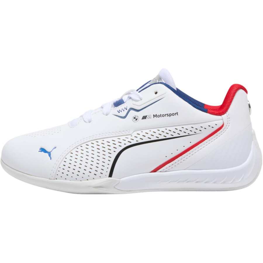 PUMA Bmw MDrift Cat Low top Kids Lifestyle Shoes White Teenagers
