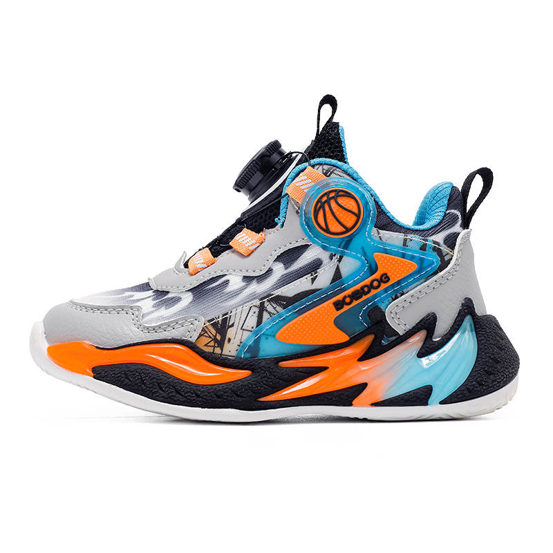 BOBDOG Anti Kick Rebound Anti Kick Rebound Low top Children's Basketball Shoes Kids'
