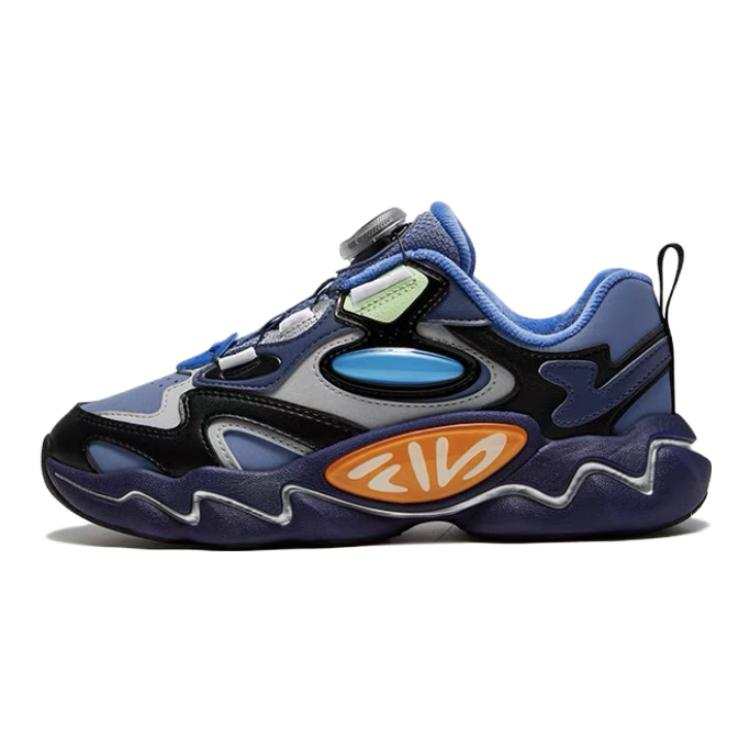 FILA KIDS Comfortable, Thickened And Fleece Lined Thermal Slip Resistant Slip Resistant Low top Kids' Running Shoes